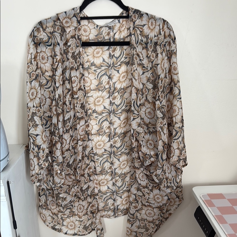 Floral Kimono Cardigan